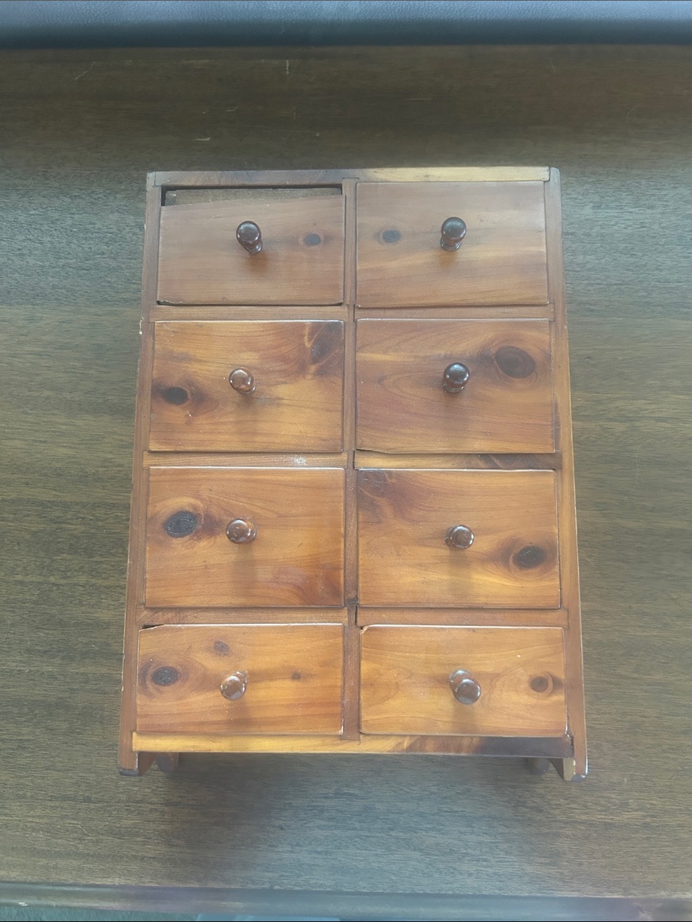 Small Apothecary spice chest